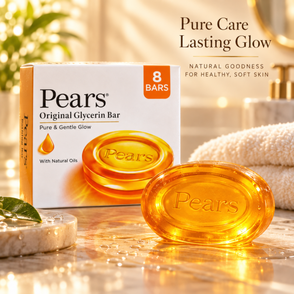 Pears Pure & Gentle Soap - 8 Bars