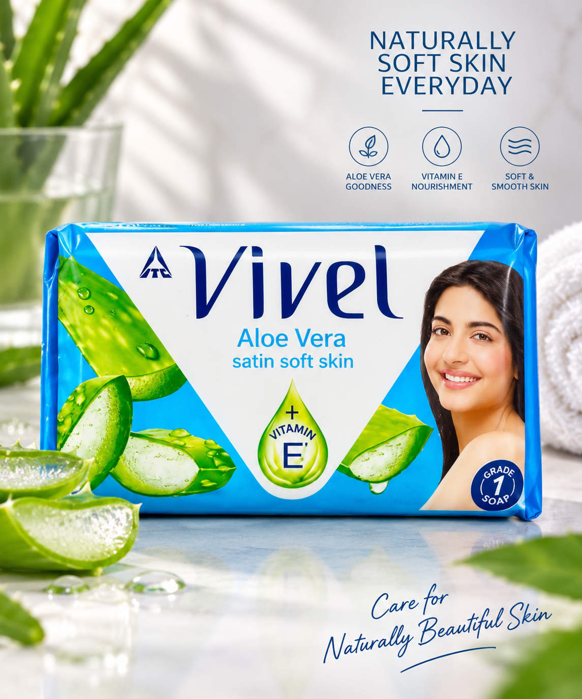 Vivel_1 Vivel Aloevera Soap - Image 1