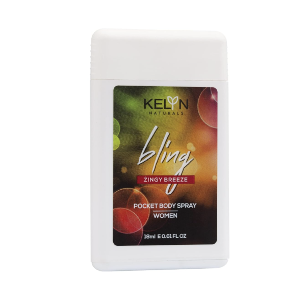 KELYN Zingy Breeze Women Pocket Perfume Pocket Spray Perfume Body Spray For Women Long Lasting Fragrance Upto 24 Hours No Gas Perfume (72 ml)