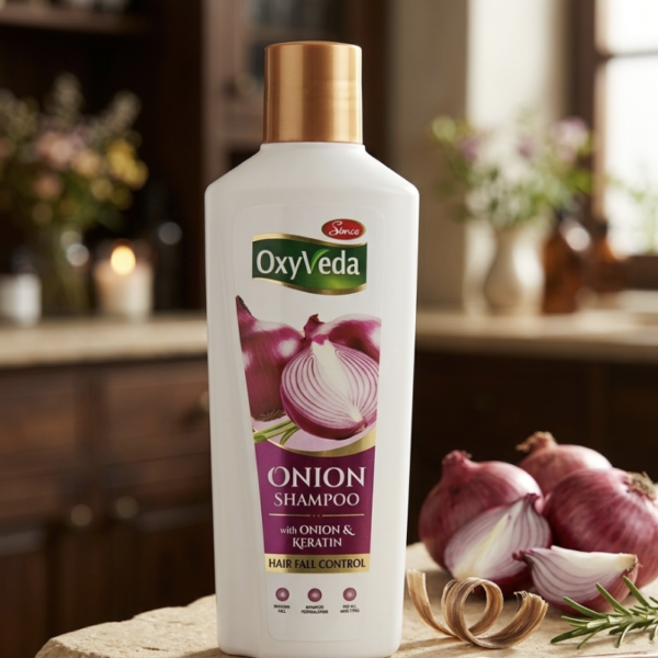 OxyVeda Onion & Keratin Hair Shampoo 150ml